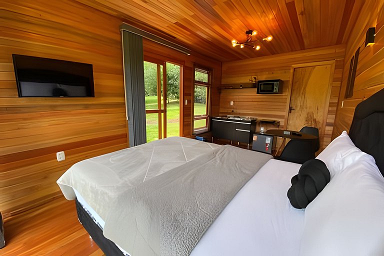Cabana Primavera: conforto e charme na natureza!