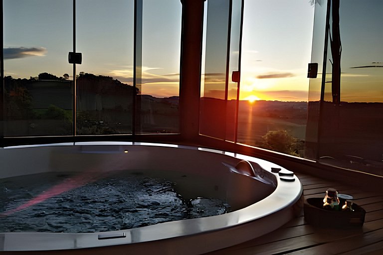Vista deslumbrante e conforto na Casa Pôr do Sol