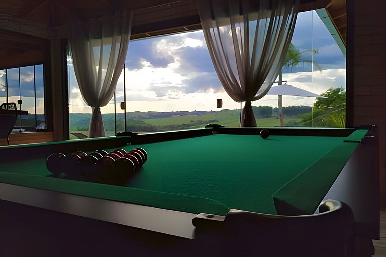 Vista deslumbrante e conforto na Casa Pôr do Sol