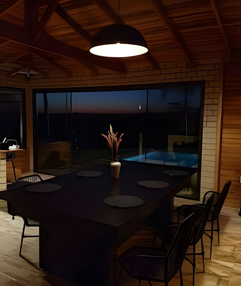 Vista deslumbrante e conforto na Casa Pôr do Sol